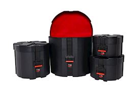 GATOR - GPCROCKPACK GROOVES KOFFER SET 4 DELIG